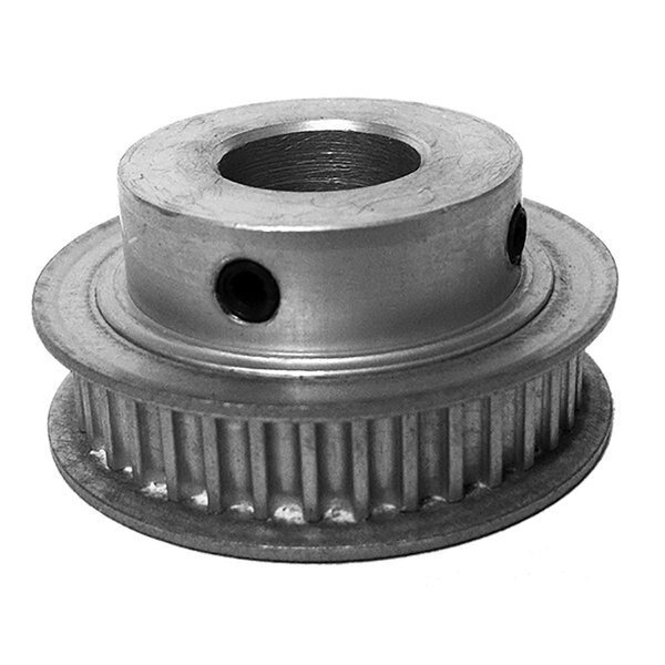 28-3M06-6FA3, Timing Pulley, Aluminum, Clear Anodized, , B B Manufacturing, Mfr#: 28-3M06-6FA3